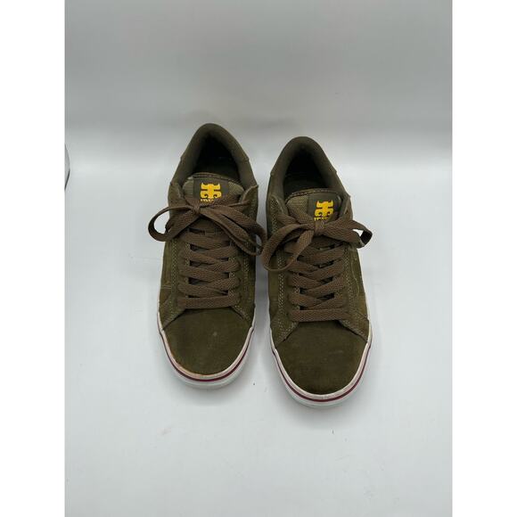 RARE Ipath Men's Stash Vulc Skate Shoe, Dark Olive Suede Hemp,7 M US - Picture 6 of 9